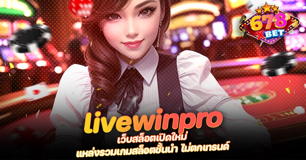 ans-allstars 678xbet 678ex livewinpro เว็บสล็อตเปิดใหม่ แหล่งรวมเกมสล็อตชั้นนำ ไม่ตกเทรนด์